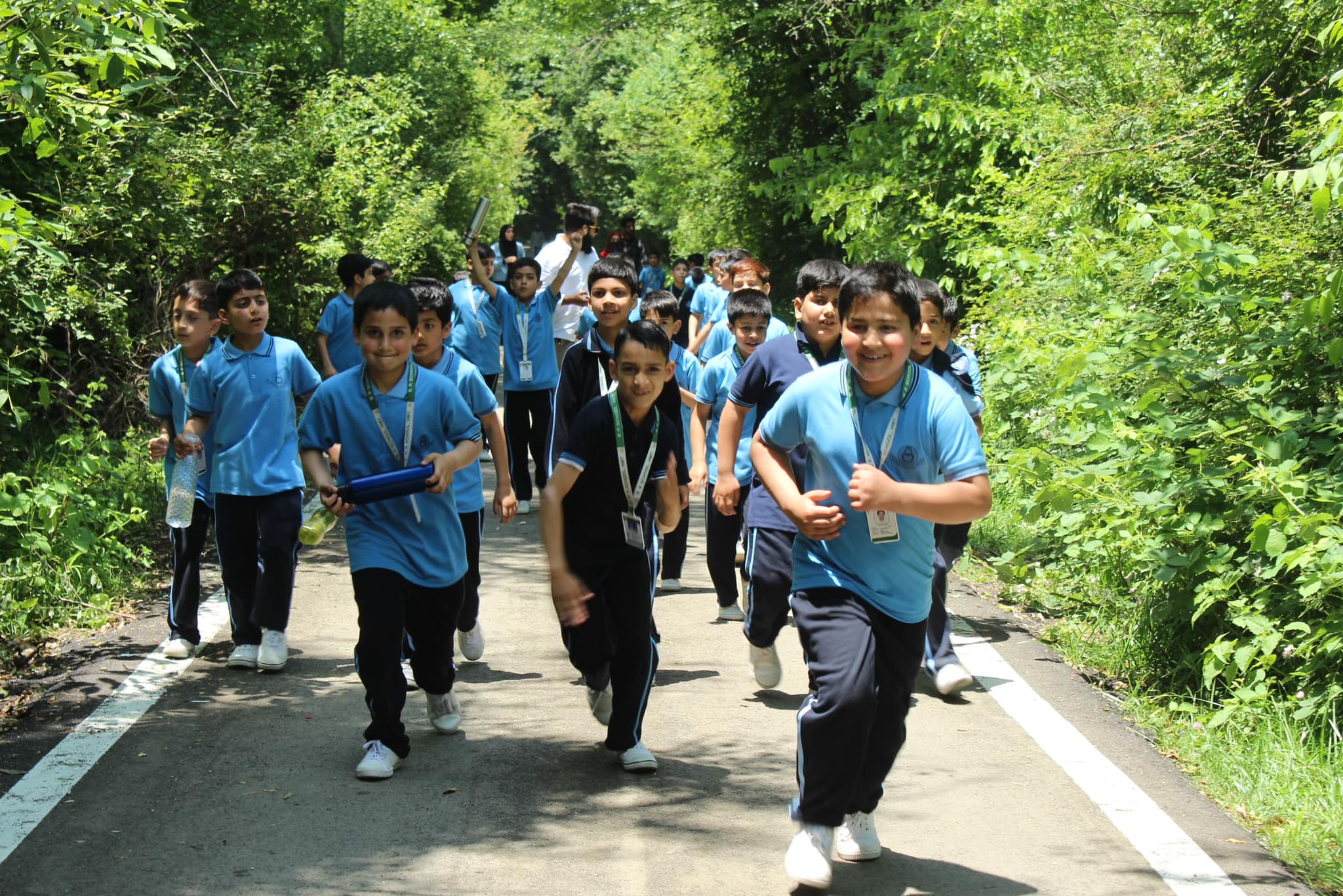 Students collaborating